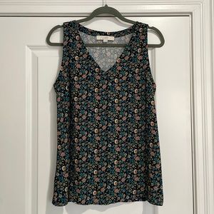 LOFT Maternity floral blouse